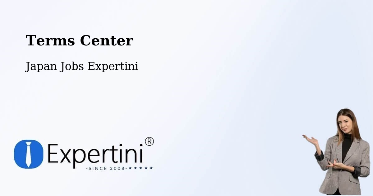 Terms of Service – Aomori - Japan Jobs Expertini